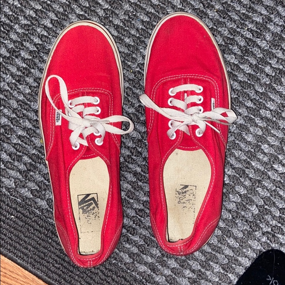 Red Vans